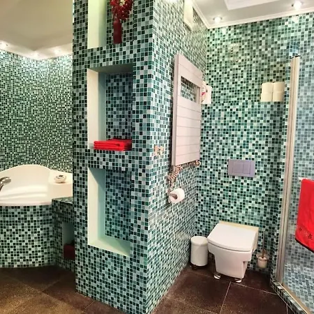 Z Kominkiem Oraz Sauna דירה *